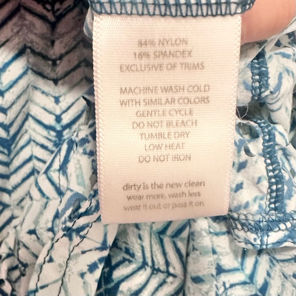 Toad&Co Blue and White Mini Dress - Picture 5 of 7